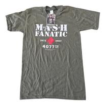 Vintage 1980s MASH Fanatic Deadstock Graphic T-shirt NWT. XL gray