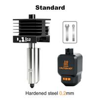 New High Quality P2S H2D H2S Hotend Kit with 0.2/0.4/0.6/0.8mm Hardened Steel Nozzle Replace Hotend Kit For Bambu Lab H2S H2D. For P2S