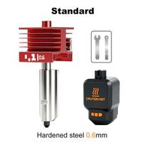 New High Quality P2S H2D H2S Hotend Kit with 0.2/0.4/0.6/0.8mm Hardened Steel Nozzle Replace Hotend Kit For Bambu Lab H2S H2D. For H2D H2S H2C
