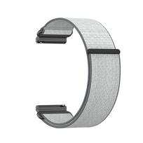 24 mm nailoninis Velcro dirželis, skirtas Garmin Venu X1, su metaline jungtimi, kvėpuojantis, sportinis, keičiamas riešo dirželis 24mm Universal white