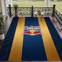 Soft Floor Carpet Red Bull Racing Pattern Area Rug Decorative Mat For Home Room Decoration 80cmx120cm