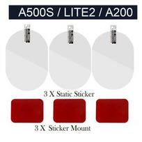 For 70mai Dash Cam Pro plus + A500S Sticker and Static Stickers for 70mai  A510 Lite2 A200 Car DVR Sticker holder 3pcs