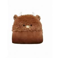 Wearable Blanket with Hood Gender-Neutral Throw Oversized for Naps, Movie Nights brown