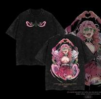 valentine shirts Love Hashira Mitsuri Kanroji Demon Slayer Kimetsu No Yaiba Anim 2XL