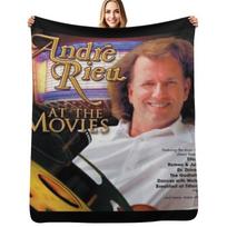Andre Rieu Andre RieuAt The Movies Throw Blanket Flannel Fleece Soft Warm Throw Blanket 100cm*150cm