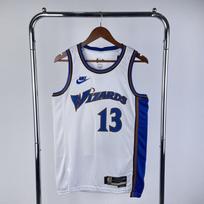 NBA Washington Wizards Miesto Edition Marškinėliai Sezonas Kuzma 33 Poole 13 Avdija 8 Westbrook 4 Krepšinio Uniforma XXL