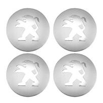 Peugeot Automobilio Ratlankio Centrinės Dalies Metalinės Lipdukai Aksesuarai Peugeot 408 4008 308 3008 Rifter 5008 508 2008 208 301 RCZ 106