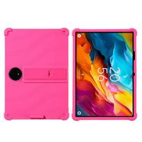 Case for TCL NXTPAPER 14 14.3-inch 2024 t, Anti-fall silicone strap support ryškiai rožinė