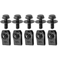 5/10pcs 6MM Car Body Bolts M6 Splash Shield Guard Bolts Auto Product Car U-nut Clips  Automotive 10pcs gray