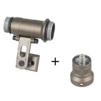 SureFire M300 M300B M300C M300V Light Series ARC Helmet Mount MICH2000 Fast Helmet Side Guide Rail For Helmet Flashlight Mount2 Switch Mount(DE)