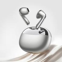 QCY AilyBuds E50 Wireless Earphone BH25HT11A Realtime Adaptive ANC Bluetooth 6.0 Earbud LDAC Hi-Res 6 Mic Multipoint Connection