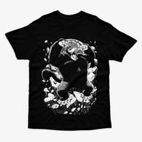 Dragon Ball Z Son Goku Oozaru Great Ape Anime Graphic T Shirt Japanese Manga Streetwear Cotton Oversized Tee Unisex XXXL gray