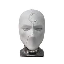 Mėnulio Riterio Cosplay Kaukė Herojus Anime Kostiumas Veido Apsauga Helovino Dovanos White white