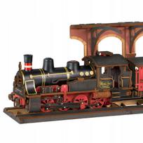 Robotime Steam Locomotive Wooden Model 3D Construction Puzzle
