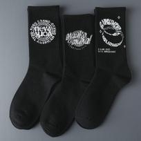 Mens Cotton Mid-Calf Sports Socks With Anti-Odor Feature Breathable Sweat-Wicking Casual Daily Wear 3-8 Pairs Bulk Pack 3-pairs pack - Set 251 gray