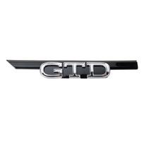 ABS 3D Car Front Grille GTI GTD Logo Badge Auto Styling Front Hood Emblem Replacement Accessories  For Volkswagen VW Golf 8 MK 8