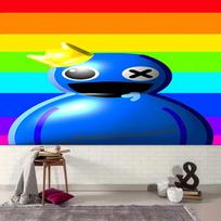 1pc Rainbow Friends Tapestry, Living Room, Bedroom, Office, Party Decor, Ideal Festive Gift 100cmx150cm
