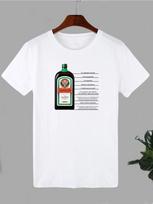 T-Shirt with Jägermeister Print 3XL white