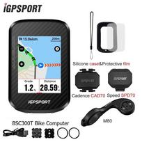 IGPSPORT Touch-Screen BSC300T 32g Weather GPS Bike Computer Global Colorful Map Navigation Wireless Cycling Computer IPX7