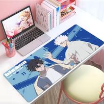 Cool Mystery Anime Llink Click Mouse Pad Large Thick Desk Pad Stitched Edges Gaming Mouse Mat For Pc 800x400x2mm