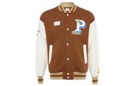 PUMA Jackets Unisex Baseball Collar Moderate Other L white