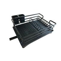 Self-Draining Dish-Drying Rack with Drain Tray Easy to Clean Dish Drying