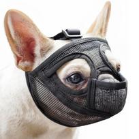 Breathable Dog Mouth Cover Anti-Bite Pet Mouth Mask Pet Products Mesh Dog Muzzle  Veterinary Use M