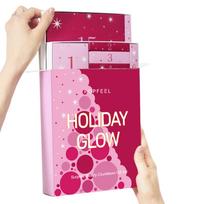 Festive Beauty Advent Calendar Premium Compact 24 Days Tools for Celebration Memorable Gift pink