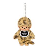 Sekiguchi Monchhichi Monchhichi COLORS Keychain Leopard Print 244485 H13.5×W8.5×D5.5cm beige