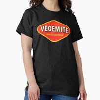 Vegemite Vintage Label Classic T-Shirt L black