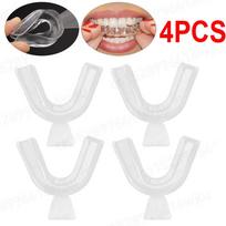 1/2/4pcs EVA Dental Guard for Anti-Snoring & Teeth Clenching, Transparent Night Guard, MMA Boxing Martial Arts Sports Protector