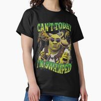 I'm Swamped - Shrek Funny Shirt Shrek Can't Today Classic T-Shirt L black