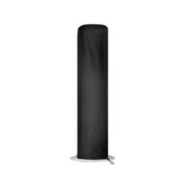 Full Length Tower Fan Cover 13 x 42 Inch in 420D Fabric, Black Storage Sleeve for Indoor Bedroom, Balcony, and Off-Season Fan Storage 1 black