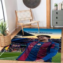 Lamin Yamal Customizable Name Floor Mat Suitable For Bedrooms Hallway Study Room Balcony Antislip Rug Anime Office Decor Perfect Gift For Womenmen 80cmx120cm