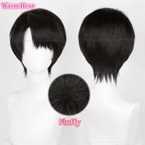 Anime Armin Arlert Annie Leonhart Hange Zoe Levi Ackerman Pieck Finger Sasha Braus Mikasa Ackerman Historia Reiss Cosplay Wigs One Size black