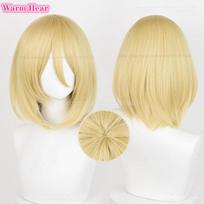 Anime Armin Arlert Annie Leonhart Hange Zoe Levi Ackerman Pieck Finger Sasha Braus Mikasa Ackerman Historia Reiss Cosplay Wigs One Size beige