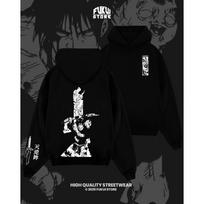 Fushiguro Toji Hoodies Vyrams Moterims Megztinis Jujutsu Kaisen Grafika Ilgas Marškinėlis Streetwear Dydis Oversized Y2k Hip Hop Megztinis Moteriški Vyriški Drabužiai S gray
