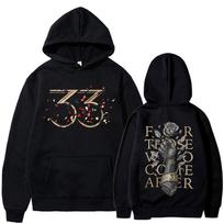 \Game Clair Obscur Expedition 33 for Those Who Come After Hoodies Men Clothing Casual Long Sleeves Hooded Sweatshirts Streetwear L black