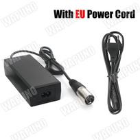 54,6V 2A 3 kontaktų XLR Akumuliatoriaus įkroviklis 48V Elektriniam vežimėliui, mobilumo paspirtukui, E-bike Ličio akumuliatoriui Įkroviklis ES JAV kištukas