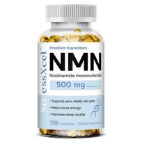 StressXcel NMN 500mg, Nikotinamido Mononukleotidas, 120 Kaps. 120 Capsules