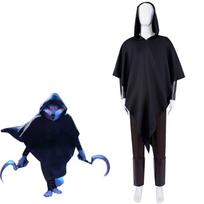 Mirties vilko Cosplay kostiumas, Katė Batuose 2 vyriškas filmo scenos vaidmenų žaidimo apranga L black