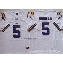 LSU Tigers College Football Jersey Mens Embroidered Team Uniform Rugby Sports Fan Wear XXXL