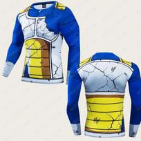 2026 Spring Autumn 3D Dragon Ball Majin Buu Cosplay Long Sleeve T-Shirt 3D Print Breathable Polyester Oversized Tee for Unisex XL gray