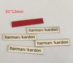 2 vnt. 5 vnt. 10 vnt. „harman/kardon“ automobilio Hi-Fi garsiakalbio garso garsiakalbio ženklelis stereo emblemos lipdukas automobilio stiliaus priedai 10pcs