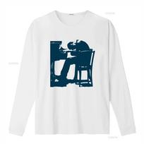 Bill Evans Piano Jazz Music Cool T Shirt New vintage Washed Comfortable Slightly homme designer clothes Stylish S white