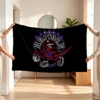 Toronto Raptors (5) Flanelinis pledas – švelnus akcentas miegamajam ir svetainei bei jaukia namų dovana 150cmx180cm