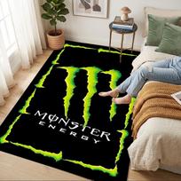 Monster Energy Drink Living Room Nonslip Area Rug Soft Carpet For Bedroom Game Playroom Sofa Office Home Decor Doormat Christmas Gift C930699 60cmx90cm