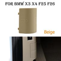 LHD Car Interior Kick Panel Cap OBD Diagnostic Plug Cover Trim for BMW F25 X3 F26 X4 51439190686 51437243111 smėlis