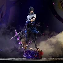 22cm Naruto Anime Figure Naruto And Sasuke GK Collection Figures Statue Anime Peripheral  Model Ornaments Birthday  Gift Toy black