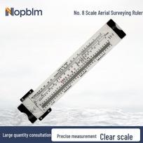 Aviation Flight Navigation Calculator Ruler white